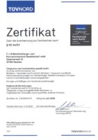 Fachbetrieb-Zertifikat-TueV-Nord-2026